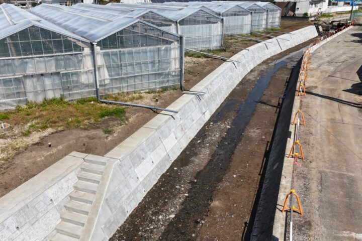 太田市細谷町 聖川護岸工事